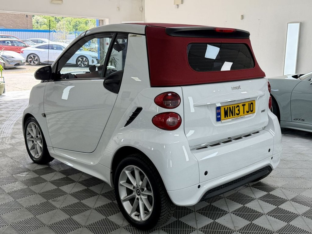 USED 2013 13 SMART FORTWO 1.0 MHD Passion Cabriolet 2dr Petrol SoftTouch Euro 5 (s/s) (71 bhp) 