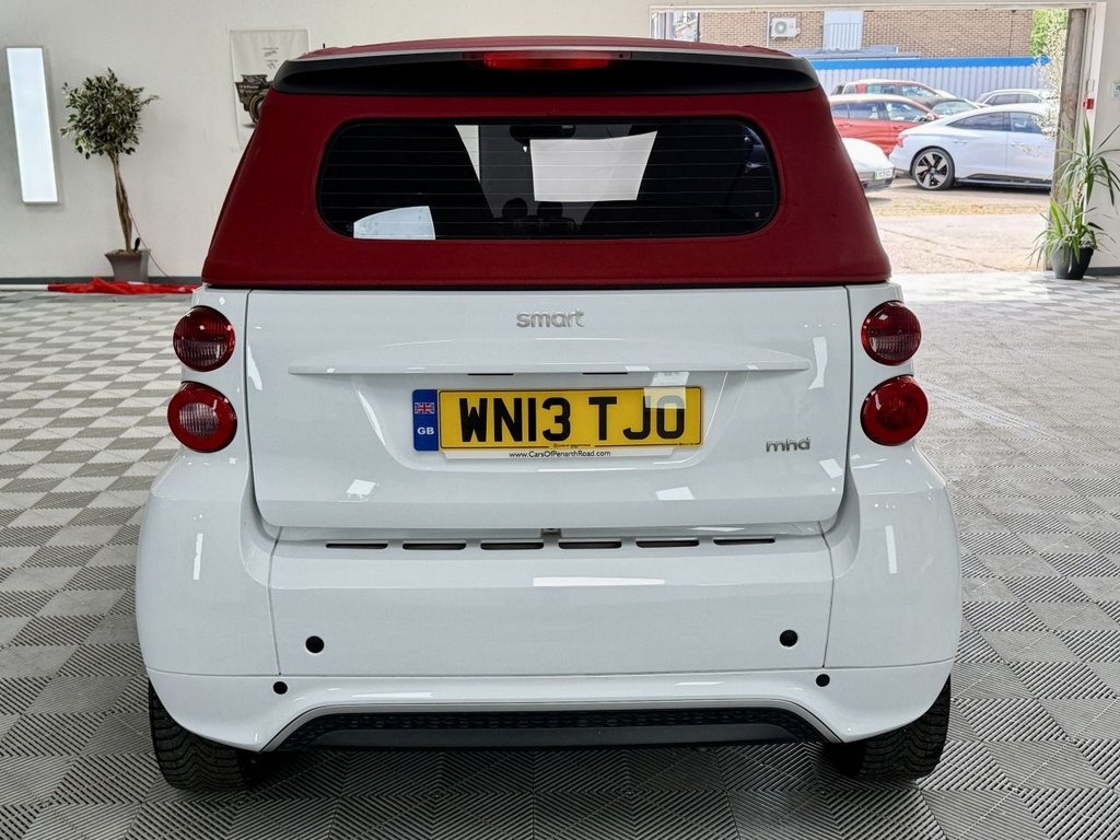 USED 2013 13 SMART FORTWO 1.0 MHD Passion Cabriolet 2dr Petrol SoftTouch Euro 5 (s/s) (71 bhp) 