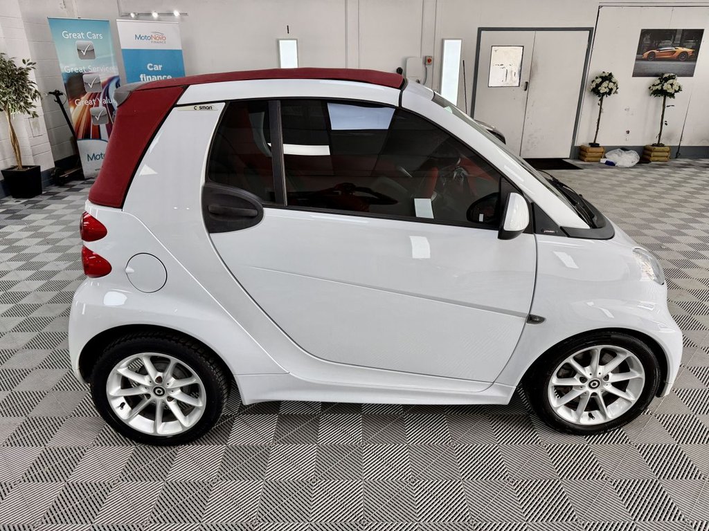 USED 2013 13 SMART FORTWO 1.0 MHD Passion Cabriolet 2dr Petrol SoftTouch Euro 5 (s/s) (71 bhp) 