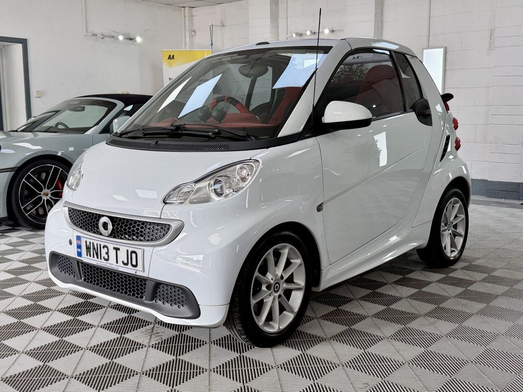 USED 2013 13 SMART FORTWO 1.0 MHD Passion Cabriolet 2dr Petrol SoftTouch Euro 5 (s/s) (71 bhp) 