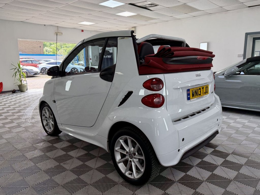USED 2013 13 SMART FORTWO 1.0 MHD Passion Cabriolet 2dr Petrol SoftTouch Euro 5 (s/s) (71 bhp) 