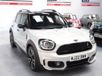 USED 2022 22 MINI COUNTRYMAN 1.5 10kWh Cooper SE Sport SUV 5dr Petrol Plug-in Hybrid Auto ALL4 Euro 6 (s/s) (222 ps) NAV PLUS-HTDSEATS-APPLECARPLAY