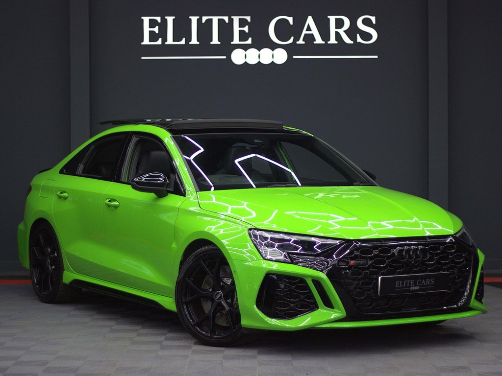 USED 2022 22 AUDI RS3 2.5 TFSI Vorsprung Saloon 4dr Petrol S Tronic quattro Euro 6 (s/s) (400 ps) 1 OWNER|VORSPRUNG|NO MODS
