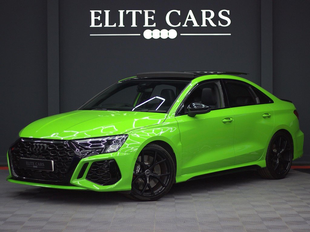 USED 2022 22 AUDI RS3 2.5 TFSI Vorsprung Saloon 4dr Petrol S Tronic quattro Euro 6 (s/s) (400 ps) 1 OWNER|VORSPRUNG|NO MODS
