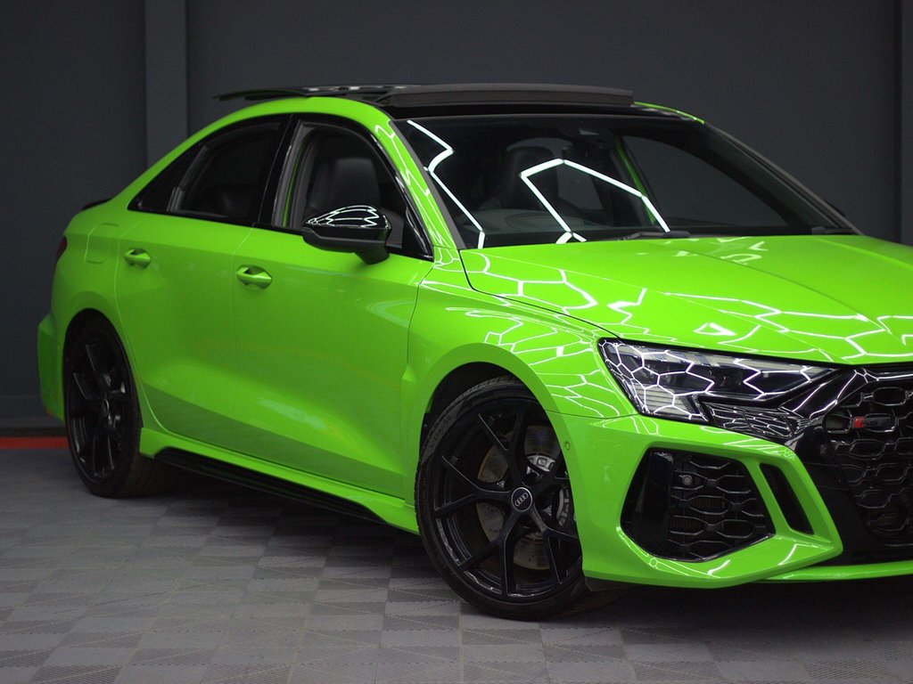 USED 2022 22 AUDI RS3 2.5 TFSI Vorsprung Saloon 4dr Petrol S Tronic quattro Euro 6 (s/s) (400 ps) 1 OWNER|VORSPRUNG|NO MODS