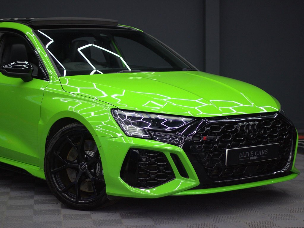 USED 2022 22 AUDI RS3 2.5 TFSI Vorsprung Saloon 4dr Petrol S Tronic quattro Euro 6 (s/s) (400 ps) 1 OWNER|VORSPRUNG|NO MODS
