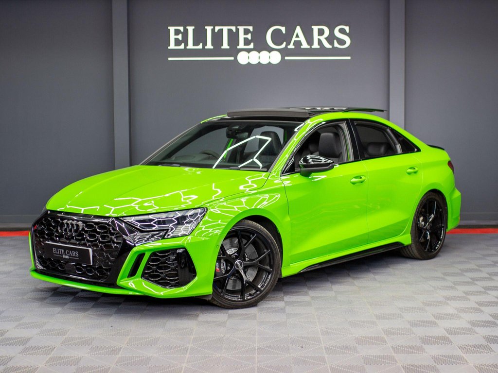 USED 2022 22 AUDI RS3 2.5 TFSI Vorsprung Saloon 4dr Petrol S Tronic quattro Euro 6 (s/s) (400 ps) 1 OWNER|VORSPRUNG|NO MODS
