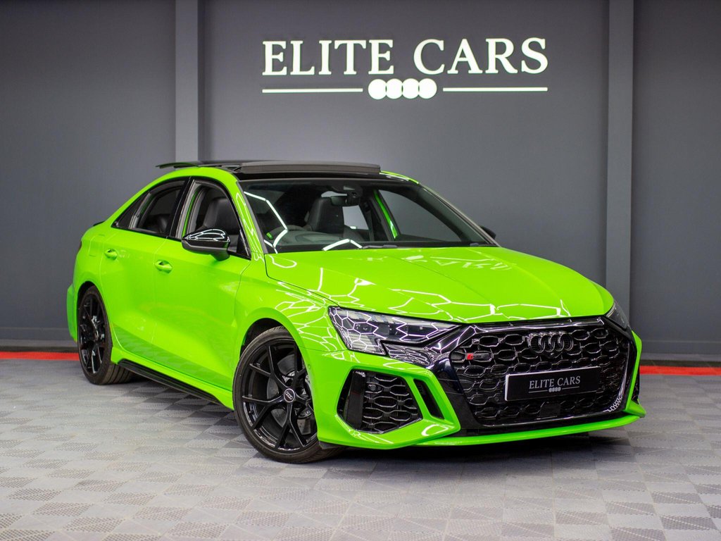USED 2022 22 AUDI RS3 2.5 TFSI Vorsprung Saloon 4dr Petrol S Tronic quattro Euro 6 (s/s) (400 ps) 1 OWNER|VORSPRUNG|NO MODS