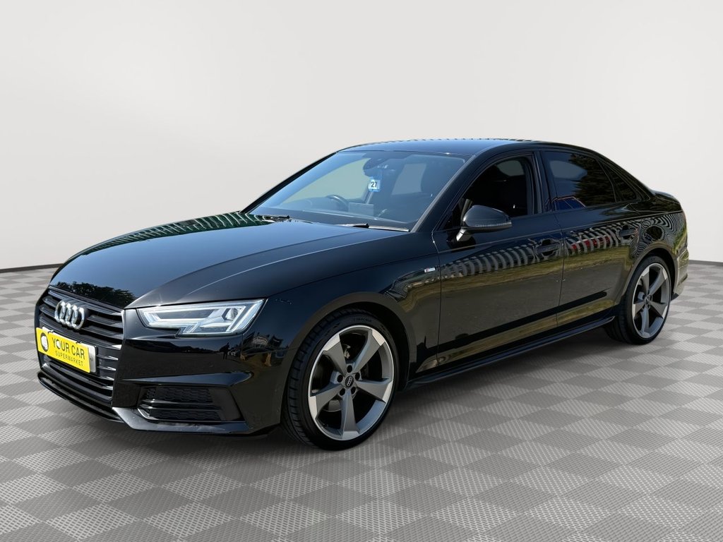 USED 2018 18 AUDI A4 1.4 TFSI Black Edition Saloon 4dr Petrol Manual Euro 6 (s/s) (150 ps) Heated Seats, Parking Sensors