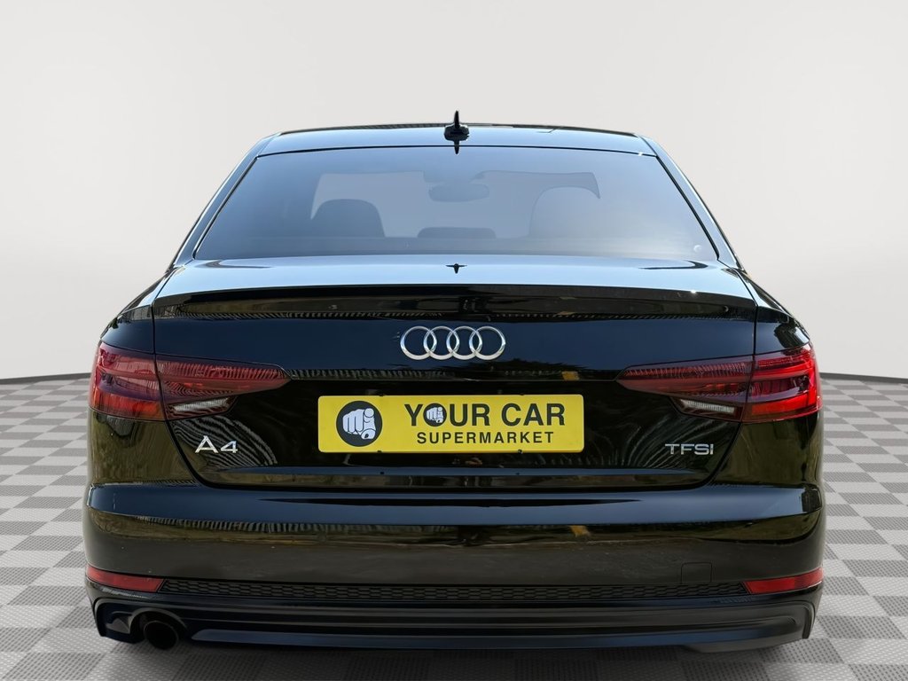 USED 2018 18 AUDI A4 1.4 TFSI Black Edition Saloon 4dr Petrol Manual Euro 6 (s/s) (150 ps) Heated Seats, Parking Sensors