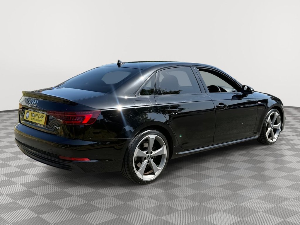 USED 2018 18 AUDI A4 1.4 TFSI Black Edition Saloon 4dr Petrol Manual Euro 6 (s/s) (150 ps) Heated Seats, Parking Sensors