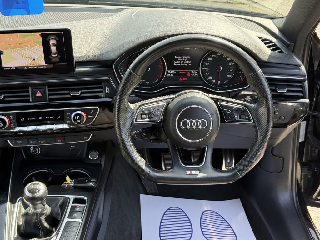 USED 2018 18 AUDI A4 1.4 TFSI Black Edition Saloon 4dr Petrol Manual Euro 6 (s/s) (150 ps) Heated Seats, Parking Sensors