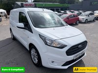 USED 2022 72 FORD TRANSIT CONNECT Grey 2.0 280 EcoBlue Trend van, 21,700 miles, Euro 6, ULEZ compliant, 6-Speed manual, Bluetooth, A/C, Front & rear sensors. Plus VAT @ 20%! This 2022 Ford Transit Connect 1.5 250 EcoBlue Limited L2 Euro 6 (s/s) 5dr boasts a single owner from new, ensuring a well cared for history. This 250 Limited variant, in its desirable Limited trim, is powered by an efficient 1.5L Diesel engine and meets Euro 6 emissions standards. It comes with a 3 month warranty for your peace of mind, and a 12 month MOT will be provided upon purchase. The vehicle was last serviced at 55,019 miles on 2025-10-08. Notable features include rear doors with 180&deg; op