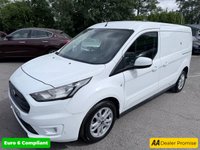 USED 2022 72 FORD TRANSIT CONNECT Grey 2.0 280 EcoBlue Trend van, 21,700 miles, Euro 6, ULEZ compliant, 6-Speed manual, Bluetooth, A/C, Front & rear sensors. Plus VAT @ 20%! This 2022 Ford Transit Connect 1.5 250 EcoBlue Limited L2 Euro 6 (s/s) 5dr boasts a single owner from new, ensuring a well cared for history. This 250 Limited variant, in its desirable Limited trim, is powered by an efficient 1.5L Diesel engine and meets Euro 6 emissions standards. It comes with a 3 month warranty for your peace of mind, and a 12 month MOT will be provided upon purchase. The vehicle was last serviced at 55,019 miles on 2025-10-08. Notable features include rear doors with 180&deg; op