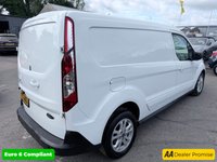 USED 2022 72 FORD TRANSIT CONNECT Grey 2.0 280 EcoBlue Trend van, 21,700 miles, Euro 6, ULEZ compliant, 6-Speed manual, Bluetooth, A/C, Front & rear sensors. Plus VAT @ 20%! This 2022 Ford Transit Connect 1.5 250 EcoBlue Limited L2 Euro 6 (s/s) 5dr boasts a single owner from new, ensuring a well cared for history. This 250 Limited variant, in its desirable Limited trim, is powered by an efficient 1.5L Diesel engine and meets Euro 6 emissions standards. It comes with a 3 month warranty for your peace of mind, and a 12 month MOT will be provided upon purchase. The vehicle was last serviced at 55,019 miles on 2025-10-08. Notable features include rear doors with 180&deg; op