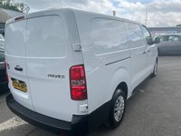 USED 2024 74 TOYOTA PROACE White 2.0D Icon LWB panel van, 10,200 miles, Euro 6, 6-speed manual, A/C, Sat nav, Rear sensors, Touchscreen. Plus VAT @ 20%! This 2024 Toyota ProAce 2.0D Icon Long Panel Van LWB Euro 6 boasts exceptionally low mileage for its age, having covered just 10,200 miles, and comes with the reassurance of only one previous owner. This Euro 6 compliant diesel van is presented in the Icon trim, featuring a robust 2.0 litre engine delivering 143 bhp. Notable features include manual air conditioning for a comfortable cabin environment, a convenient wireless charger for your devices, and dusk sensing headlights that automatically