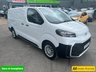 USED 2024 74 TOYOTA PROACE White 2.0D Icon LWB panel van, 10,200 miles, Euro 6, 6-speed manual, A/C, Sat nav, Rear sensors, Touchscreen. Plus VAT @ 20%! This 2024 Toyota ProAce 2.0D Icon Long Panel Van LWB Euro 6 boasts exceptionally low mileage for its age, having covered just 10,200 miles, and comes with the reassurance of only one previous owner. This Euro 6 compliant diesel van is presented in the Icon trim, featuring a robust 2.0 litre engine delivering 143 bhp. Notable features include manual air conditioning for a comfortable cabin environment, a convenient wireless charger for your devices, and dusk sensing headlights that automatically