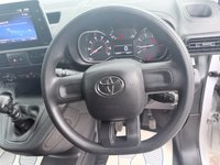 USED 2023 23 TOYOTA PROACE CITY White 1.5 BlueHDi Active panel van, 29,800 miles, Euro 6, ULEZ compliant, 6-Speed manual, Bluetooth, DAB, A/C, Touchscreen. Plus VAT @ 20%! This 2023 Toyota PROACE CITY is a standout choice, having been owned by just one careful keeper from new. This Active Short Panel Van SWB Euro 6 (s/s) 5dr model boasts a 1.5L Diesel Engine and meets Euro 6 emissions standards. It comes with a 3 month warranty for your peace of mind. Inside, you'll find practical features like Bluetooth connectivity for seamless calls and music, manual air conditioning to keep you comfortable, and auto headlights that switch on automatically when needed.  With a