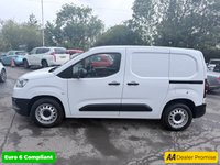 USED 2023 23 TOYOTA PROACE CITY White 1.5 BlueHDi Active panel van, 29,800 miles, Euro 6, ULEZ compliant, 6-Speed manual, Bluetooth, DAB, A/C, Touchscreen. Plus VAT @ 20%! This 2023 Toyota PROACE CITY is a standout choice, having been owned by just one careful keeper from new. This Active Short Panel Van SWB Euro 6 (s/s) 5dr model boasts a 1.5L Diesel Engine and meets Euro 6 emissions standards. It comes with a 3 month warranty for your peace of mind. Inside, you'll find practical features like Bluetooth connectivity for seamless calls and music, manual air conditioning to keep you comfortable, and auto headlights that switch on automatically when needed.  With a