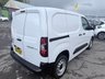 USED 2023 23 TOYOTA PROACE CITY White 1.5 BlueHDi Active panel van, 29,800 miles, Euro 6, ULEZ compliant, 6-Speed manual, Bluetooth, DAB, A/C, Touchscreen. Plus VAT @ 20%! This 2023 Toyota PROACE CITY is a standout choice, having been owned by just one careful keeper from new. This Active Short Panel Van SWB Euro 6 (s/s) 5dr model boasts a 1.5L Diesel Engine and meets Euro 6 emissions standards. It comes with a 3 month warranty for your peace of mind. Inside, you'll find practical features like Bluetooth connectivity for seamless calls and music, manual air conditioning to keep you comfortable, and auto headlights that switch on automatically when needed.  With a