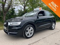 USED 2017 17 AUDI Q3 2.0 TDI S line Edition SUV 5dr Diesel S Tronic quattro Euro 6 (s/s) (184 ps) CAR FINANCE SPECIALIST, NON-FINANCE DEALS ALSO WELCOMED