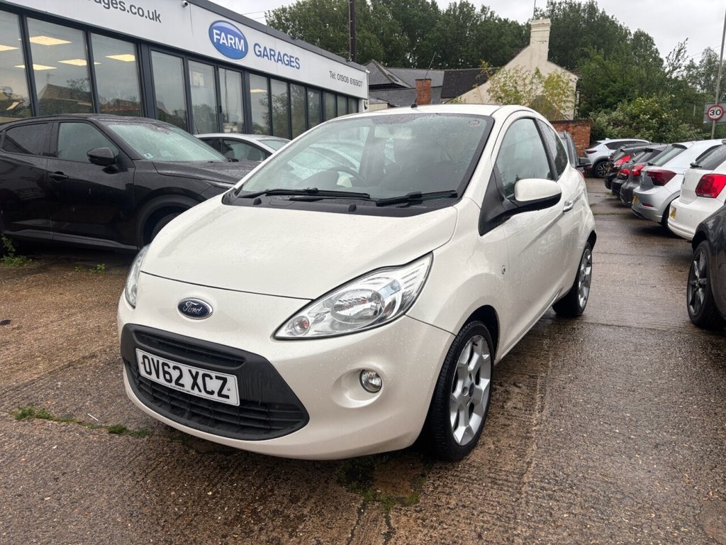 USED 2013 62 FORD KA 1.2 Titanium Hatchback 3dr Petrol Manual Euro 5 (69 ps) 