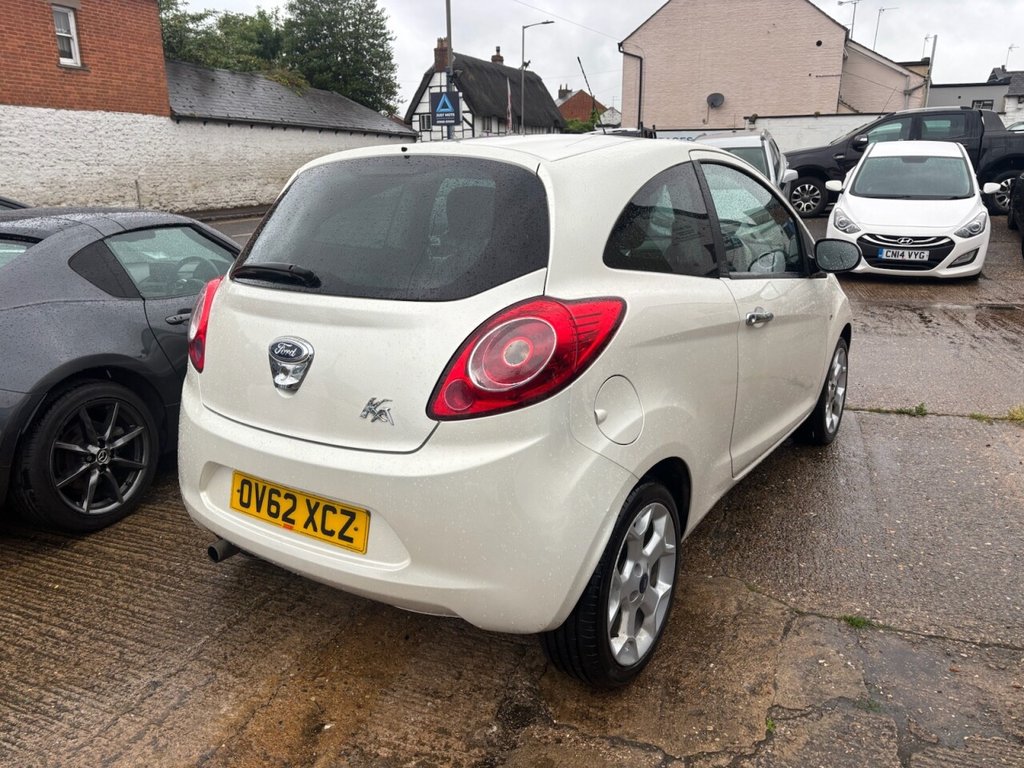 USED 2013 62 FORD KA 1.2 Titanium Hatchback 3dr Petrol Manual Euro 5 (69 ps) 