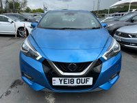 USED 2018 18 NISSAN MICRA 0.9 Petrol (IG-T), Acenta Limited Edition, 5 Door Hatchback, Manual, Euro 6. FULL 12 MONTH MOT WITH EVERY CAR