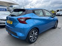 USED 2018 18 NISSAN MICRA 0.9 Petrol (IG-T), Acenta Limited Edition, 5 Door Hatchback, Manual, Euro 6. FULL 12 MONTH MOT WITH EVERY CAR