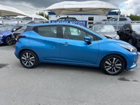 USED 2018 18 NISSAN MICRA 0.9 Petrol (IG-T), Acenta Limited Edition, 5 Door Hatchback, Manual, Euro 6. FULL 12 MONTH MOT WITH EVERY CAR