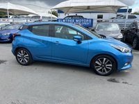 USED 2018 18 NISSAN MICRA 0.9 Petrol (IG-T), Acenta Limited Edition, 5 Door Hatchback, Manual, Euro 6. FULL 12 MONTH MOT WITH EVERY CAR