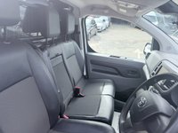 USED 2021 71 TOYOTA PROACE White 50kWh Icon electric panel van, 7,800 miles, Automatic, Touchscreen, A/C, Rear sensors, Bluetooth, cruise control. Plus VAT @ 20%! Boasting exceptionally low mileage for its age, this 2021 Toyota ProAce is a standout electric van with only one owner from new.  The Icon Medium Panel Van variant, registered in 2021, features a 50 kWh battery offering a maximum range of 143 miles when new.  It benefits from a full charge at home in approximately 7 hours and 30 minutes using a 7kW charger, and can reach 80% charge in just 32 minutes at a public charging station.  This ProAce comes with a 3 month warranty and its MOT is valid un