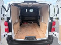 USED 2021 71 TOYOTA PROACE White 50kWh Icon electric panel van, 7,800 miles, Automatic, Touchscreen, A/C, Rear sensors, Bluetooth, cruise control. Plus VAT @ 20%! Boasting exceptionally low mileage for its age, this 2021 Toyota ProAce is a standout electric van with only one owner from new.  The Icon Medium Panel Van variant, registered in 2021, features a 50 kWh battery offering a maximum range of 143 miles when new.  It benefits from a full charge at home in approximately 7 hours and 30 minutes using a 7kW charger, and can reach 80% charge in just 32 minutes at a public charging station.  This ProAce comes with a 3 month warranty and its MOT is valid un