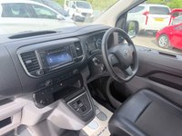 USED 2021 71 TOYOTA PROACE White 50kWh Icon electric panel van, 7,800 miles, Automatic, Touchscreen, A/C, Rear sensors, Bluetooth, cruise control. Plus VAT @ 20%! Boasting exceptionally low mileage for its age, this 2021 Toyota ProAce is a standout electric van with only one owner from new.  The Icon Medium Panel Van variant, registered in 2021, features a 50 kWh battery offering a maximum range of 143 miles when new.  It benefits from a full charge at home in approximately 7 hours and 30 minutes using a 7kW charger, and can reach 80% charge in just 32 minutes at a public charging station.  This ProAce comes with a 3 month warranty and its MOT is valid un