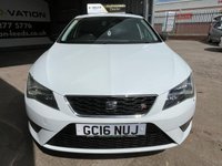 USED 2016 16 SEAT LEON 2.0 TDI FR Hatchback 5dr Diesel Manual Euro 6 (s/s) (184 ps) 2 PRE OWNERS 9 STAMPS TOP SPEC