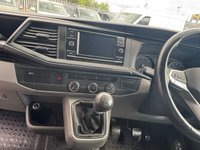 USED 2021 21 VOLKSWAGEN TRANSPORTER 2.0 TDI T32 LWB HIGH ROOF EURO 6 (s/s) (110 BHP) AIR CON, IDEAL CAMPER VAN! 6 MNTH WARRANTY, FULL MOT, JUST BEEN SERVICED
