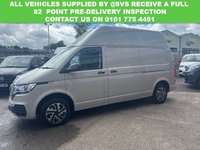 USED 2021 21 VOLKSWAGEN TRANSPORTER 2.0 TDI T32 LWB HIGH ROOF EURO 6 (s/s) (110 BHP) AIR CON, IDEAL CAMPER VAN! 6 MNTH WARRANTY, FULL MOT, JUST BEEN SERVICED