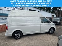 USED 2021 21 VOLKSWAGEN TRANSPORTER 2.0 TDI T32 LWB HIGH ROOF EURO 6 (s/s) (110 BHP) AIR CON, IDEAL CAMPER VAN! 6 MNTH WARRANTY, FULL MOT, JUST BEEN SERVICED