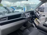 USED 2021 21 VOLKSWAGEN TRANSPORTER 2.0 TDI T32 LWB HIGH ROOF (110 bhp) WITH AIR CON IN ASCOT GREY 74K MILES 6 MONTHS WARRANTY, FULL MOT, JUST SERVICED