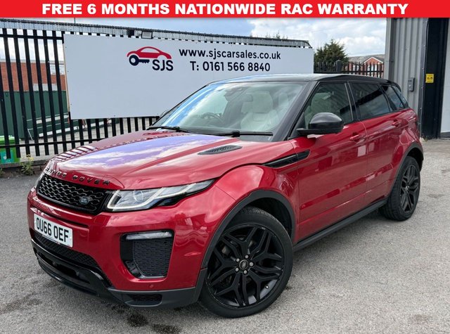 View our LAND ROVER RANGE ROVER EVOQUE