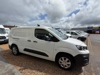 USED 2020 20 PEUGEOT PARTNER 1.5 BlueHDi 950 Professional Long Panel Van 6dr Diesel Manual LWB Euro 6 (100 bhp) Drives superb