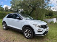 USED 2018 68 VOLKSWAGEN T-ROC 1.5 TSI EVO DESIGN NAV SUV 5 DOOR *APPLE CAR PLAY*ADAPTIVE CRUISE CONTROL*HEATED SEATS*SAT NAV*DAB*DUAL ZONE CLIMATE CONTROL*FRONT AND REAR PARKING SENSORS WITH VISUAL DISPLAY*ALLOY WHEELS*PRIVACY GLASS*REAR SPOILER*ELECTRIC FOLDING DOOR MIRRORS*ELECTRICALLY OPENING TAILGATE*GLOSS BLACK DOOR MIRRORS*GLOSS BLACK ROOF*FANTASTIC SERVICE HISTORY ALL WITH VOLKSWAGEN*8 SERVICES*CAM BELT REPLACED JULY 2024*