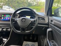 USED 2018 68 VOLKSWAGEN T-ROC 1.5 TSI EVO DESIGN NAV SUV 5 DOOR *APPLE CAR PLAY*ADAPTIVE CRUISE CONTROL*HEATED SEATS*SAT NAV*DAB*DUAL ZONE CLIMATE CONTROL*FRONT AND REAR PARKING SENSORS WITH VISUAL DISPLAY*ALLOY WHEELS*PRIVACY GLASS*REAR SPOILER*ELECTRIC FOLDING DOOR MIRRORS*ELECTRICALLY OPENING TAILGATE*GLOSS BLACK DOOR MIRRORS*GLOSS BLACK ROOF*FANTASTIC SERVICE HISTORY ALL WITH VOLKSWAGEN*8 SERVICES*CAM BELT REPLACED JULY 2024*