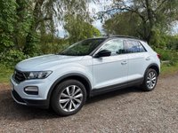 USED 2018 68 VOLKSWAGEN T-ROC 1.5 TSI EVO DESIGN NAV SUV 5 DOOR *APPLE CAR PLAY*ADAPTIVE CRUISE CONTROL*HEATED SEATS*SAT NAV*DAB*DUAL ZONE CLIMATE CONTROL*FRONT AND REAR PARKING SENSORS WITH VISUAL DISPLAY*ALLOY WHEELS*PRIVACY GLASS*REAR SPOILER*ELECTRIC FOLDING DOOR MIRRORS*ELECTRICALLY OPENING TAILGATE*GLOSS BLACK DOOR MIRRORS*GLOSS BLACK ROOF*FANTASTIC SERVICE HISTORY ALL WITH VOLKSWAGEN*8 SERVICES*CAM BELT REPLACED JULY 2024*