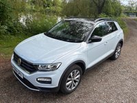 USED 2018 68 VOLKSWAGEN T-ROC 1.5 TSI EVO DESIGN NAV SUV 5 DOOR *APPLE CAR PLAY*ADAPTIVE CRUISE CONTROL*HEATED SEATS*SAT NAV*DAB*DUAL ZONE CLIMATE CONTROL*FRONT AND REAR PARKING SENSORS WITH VISUAL DISPLAY*ALLOY WHEELS*PRIVACY GLASS*REAR SPOILER*ELECTRIC FOLDING DOOR MIRRORS*ELECTRICALLY OPENING TAILGATE*GLOSS BLACK DOOR MIRRORS*GLOSS BLACK ROOF*FANTASTIC SERVICE HISTORY ALL WITH VOLKSWAGEN*8 SERVICES*CAM BELT REPLACED JULY 2024*