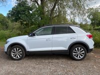 USED 2018 68 VOLKSWAGEN T-ROC 1.5 TSI EVO DESIGN NAV SUV 5 DOOR *APPLE CAR PLAY*ADAPTIVE CRUISE CONTROL*HEATED SEATS*SAT NAV*DAB*DUAL ZONE CLIMATE CONTROL*FRONT AND REAR PARKING SENSORS WITH VISUAL DISPLAY*ALLOY WHEELS*PRIVACY GLASS*REAR SPOILER*ELECTRIC FOLDING DOOR MIRRORS*ELECTRICALLY OPENING TAILGATE*GLOSS BLACK DOOR MIRRORS*GLOSS BLACK ROOF*FANTASTIC SERVICE HISTORY ALL WITH VOLKSWAGEN*8 SERVICES*CAM BELT REPLACED JULY 2024*