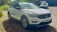 USED 2018 68 VOLKSWAGEN T-ROC 1.5 TSI EVO DESIGN NAV SUV 5 DOOR *APPLE CAR PLAY*ADAPTIVE CRUISE CONTROL*HEATED SEATS*SAT NAV*DAB*DUAL ZONE CLIMATE CONTROL*FRONT AND REAR PARKING SENSORS WITH VISUAL DISPLAY*ALLOY WHEELS*PRIVACY GLASS*REAR SPOILER*ELECTRIC FOLDING DOOR MIRRORS*ELECTRICALLY OPENING TAILGATE*GLOSS BLACK DOOR MIRRORS*GLOSS BLACK ROOF*FANTASTIC SERVICE HISTORY ALL WITH VOLKSWAGEN*8 SERVICES*CAM BELT REPLACED JULY 2024*