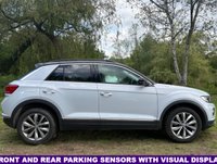 USED 2018 68 VOLKSWAGEN T-ROC 1.5 TSI EVO DESIGN NAV SUV 5 DOOR *APPLE CAR PLAY*ADAPTIVE CRUISE CONTROL*HEATED SEATS*SAT NAV*DAB*DUAL ZONE CLIMATE CONTROL*FRONT AND REAR PARKING SENSORS WITH VISUAL DISPLAY*ALLOY WHEELS*PRIVACY GLASS*REAR SPOILER*ELECTRIC FOLDING DOOR MIRRORS*ELECTRICALLY OPENING TAILGATE*GLOSS BLACK DOOR MIRRORS*GLOSS BLACK ROOF*FANTASTIC SERVICE HISTORY ALL WITH VOLKSWAGEN*8 SERVICES*CAM BELT REPLACED JULY 2024*