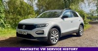 USED 2018 68 VOLKSWAGEN T-ROC 1.5 TSI EVO DESIGN NAV SUV 5 DOOR *APPLE CAR PLAY*ADAPTIVE CRUISE CONTROL*HEATED SEATS*SAT NAV*DAB*DUAL ZONE CLIMATE CONTROL*FRONT AND REAR PARKING SENSORS WITH VISUAL DISPLAY*ALLOY WHEELS*PRIVACY GLASS*REAR SPOILER*ELECTRIC FOLDING DOOR MIRRORS*ELECTRICALLY OPENING TAILGATE*GLOSS BLACK DOOR MIRRORS*GLOSS BLACK ROOF*FANTASTIC SERVICE HISTORY ALL WITH VOLKSWAGEN*8 SERVICES*CAM BELT REPLACED JULY 2024*