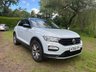 USED 2018 68 VOLKSWAGEN T-ROC 1.5 TSI EVO DESIGN NAV SUV 5 DOOR *APPLE CAR PLAY*ADAPTIVE CRUISE CONTROL*HEATED SEATS*SAT NAV*DAB*DUAL ZONE CLIMATE CONTROL*FRONT AND REAR PARKING SENSORS WITH VISUAL DISPLAY*ALLOY WHEELS*PRIVACY GLASS*REAR SPOILER*ELECTRIC FOLDING DOOR MIRRORS*ELECTRICALLY OPENING TAILGATE*GLOSS BLACK DOOR MIRRORS*GLOSS BLACK ROOF*FANTASTIC SERVICE HISTORY ALL WITH VOLKSWAGEN*8 SERVICES*CAM BELT REPLACED JULY 2024*